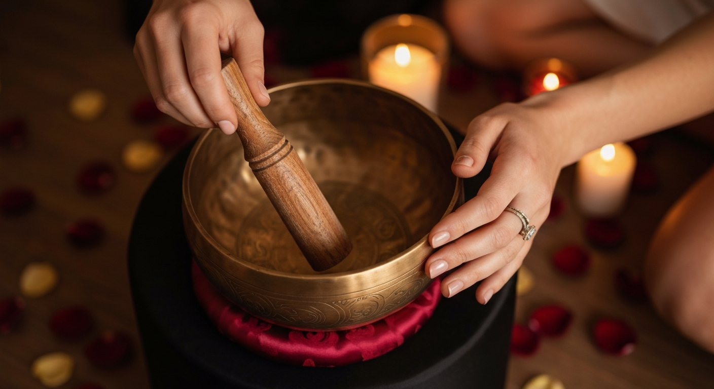 Klangschalenmeditation: Mein Ritual für innere Balance
